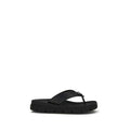 Prada Brown Calf Leather Bos Taurus Sandals