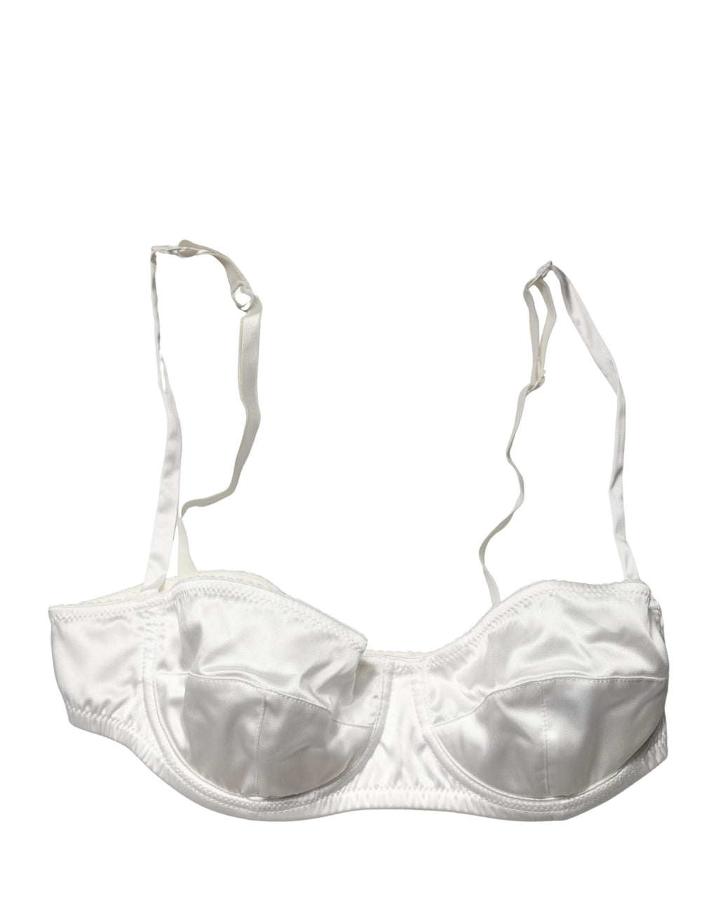Sous-vêtement balconnet semi-rembourré à armatures blanc Dolce & Gabbana
