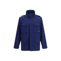 Valentino Blue Cotton Coat