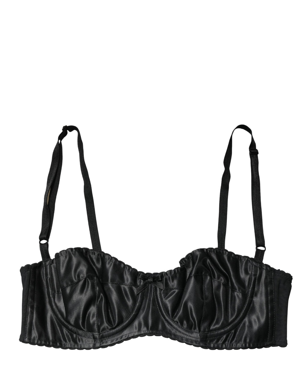 Soutien-gorge balconnet Dolce & Gabbana noir avec armatures semi-rembourrées