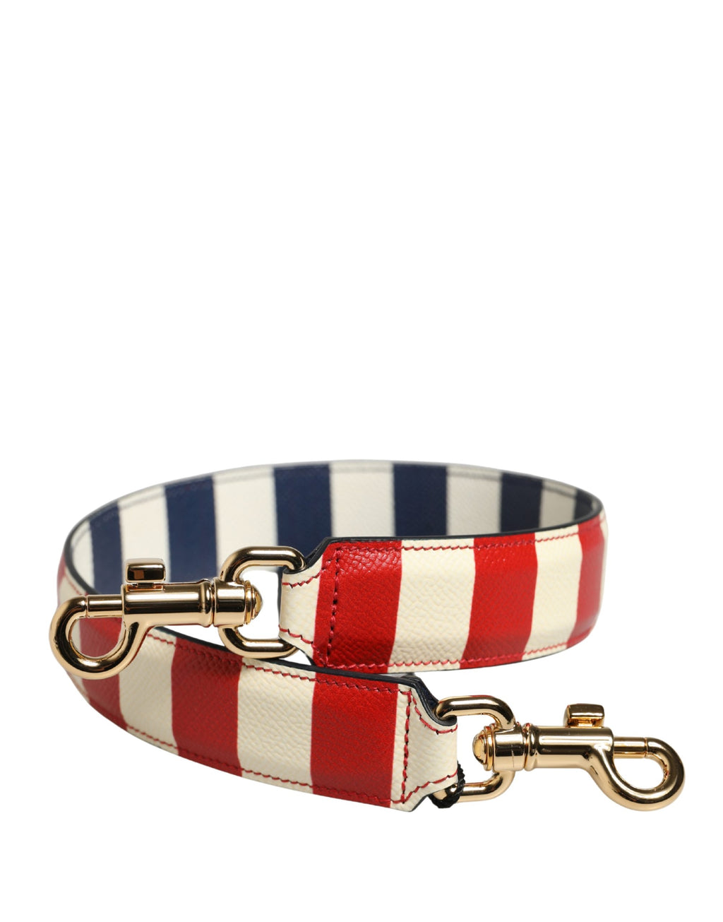 Bandoulière Dolce & Gabbana en cuir rayé multicolore