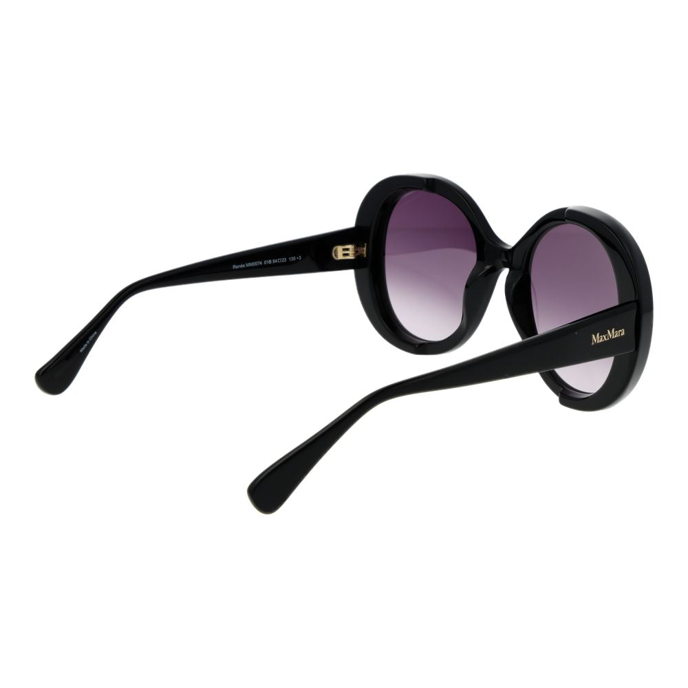 Gafas de sol negras de acetato Max Mara