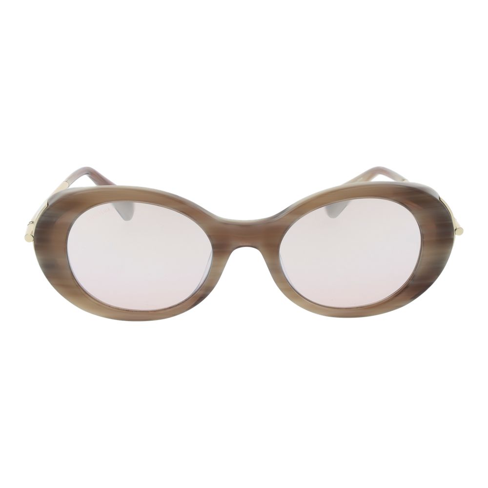 Gafas de sol de acetato beige Max Mara