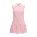Self-Portrait Multicolor Polyester Casual Dress