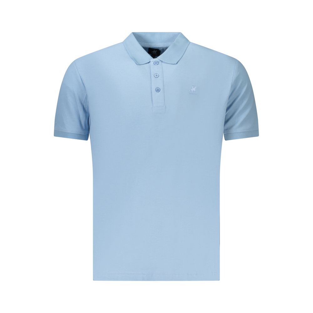 U.S. Grand Polo Azzurro Cotton Men's Polo