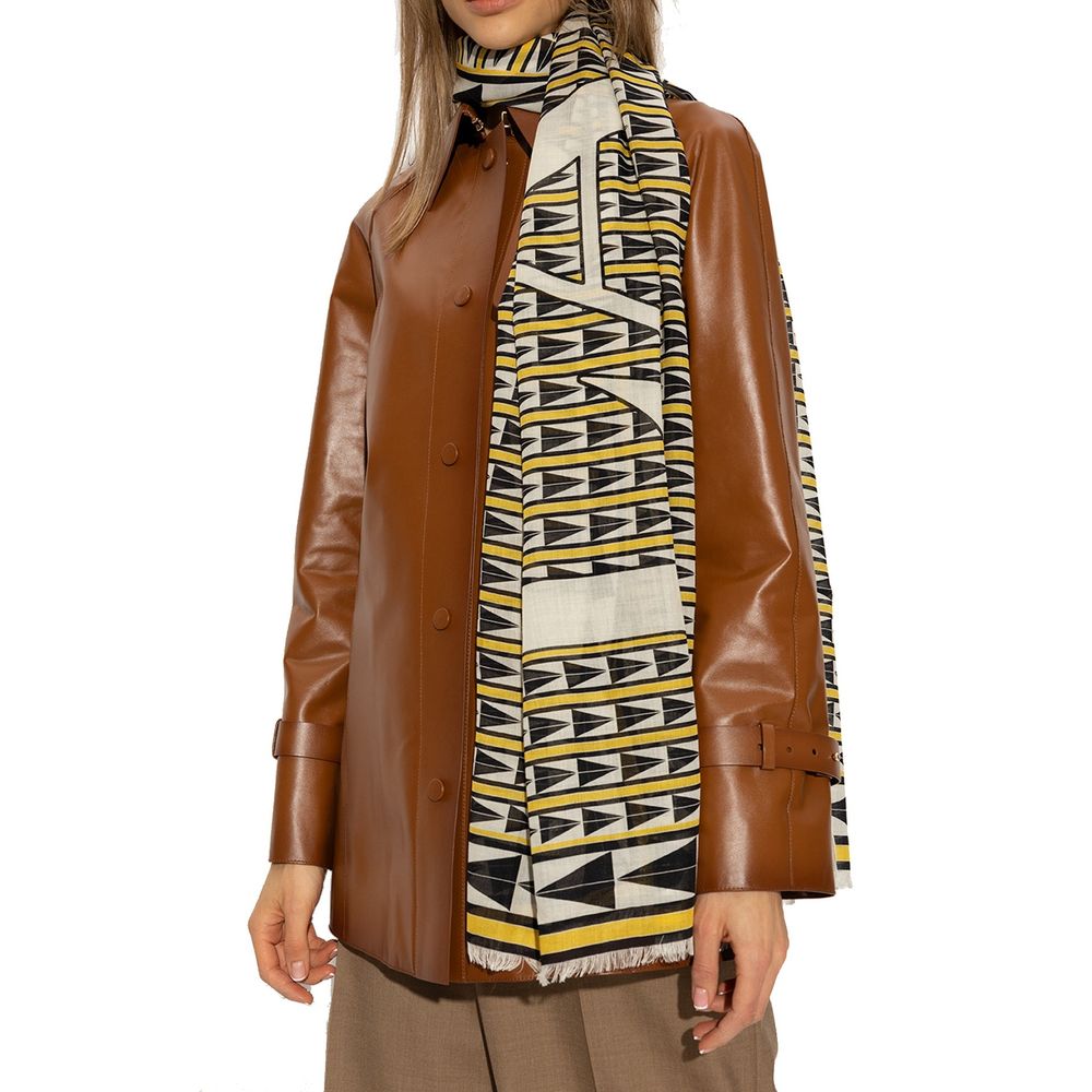 Bufanda bicolor de lana Lanvin
