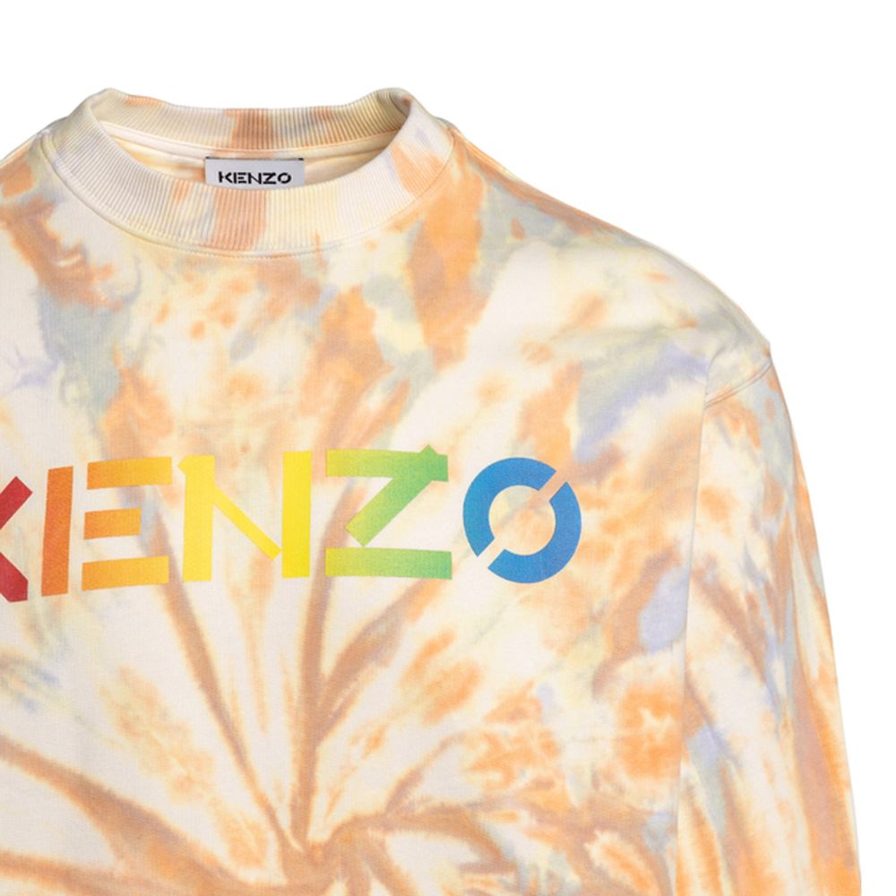 Sudadera Kenzo de algodón naranja