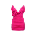The Attico Multicolor Elastane Casual Dress