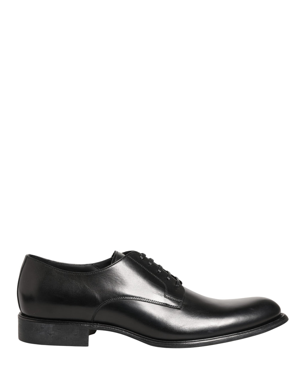 Zapatos de vestir tipo derby para hombre de piel de becerro negra Dolce & Gabbana