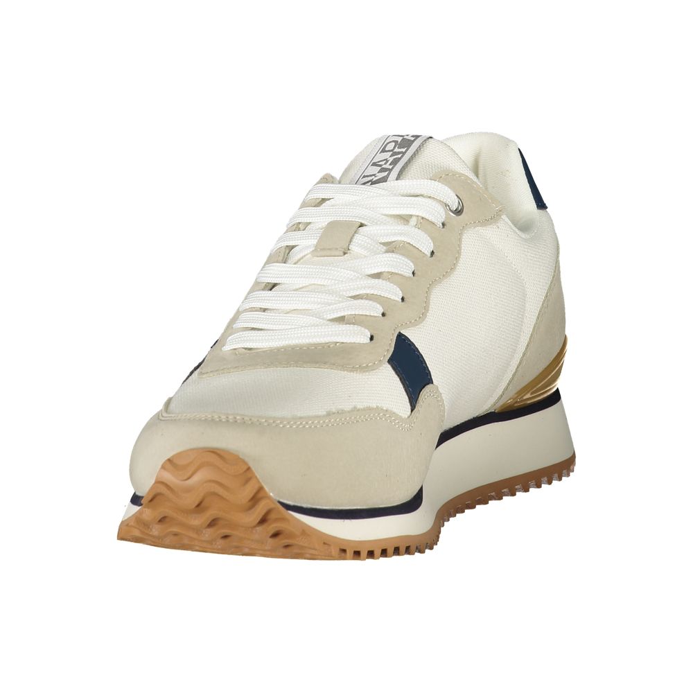 Zapatilla Napapijri blanca de poliéster para hombre