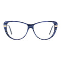 Andy Wolf Blue Metal & Plastic Glasses (Frames)