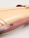 Mocasines sin cordones de hombre de cuero con borlas beige Dolce & Gabbana