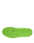 Zapatillas bajas de piel verde Portofino de Dolce & Gabbana