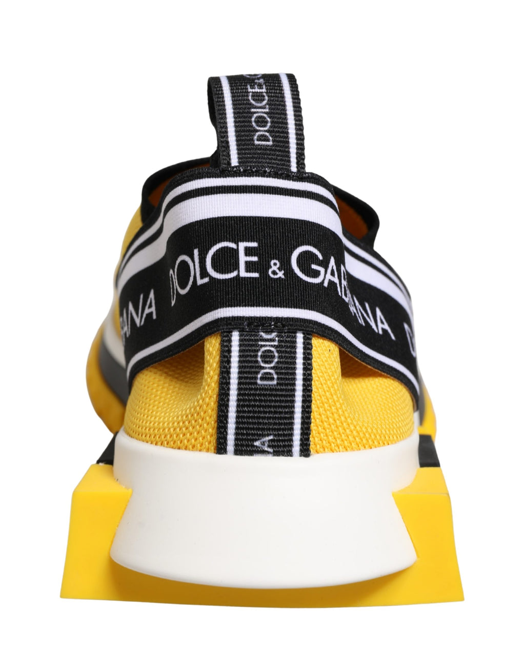 Zapatillas bajas Dolce & Gabbana Sorrento de color amarillo sin cordones