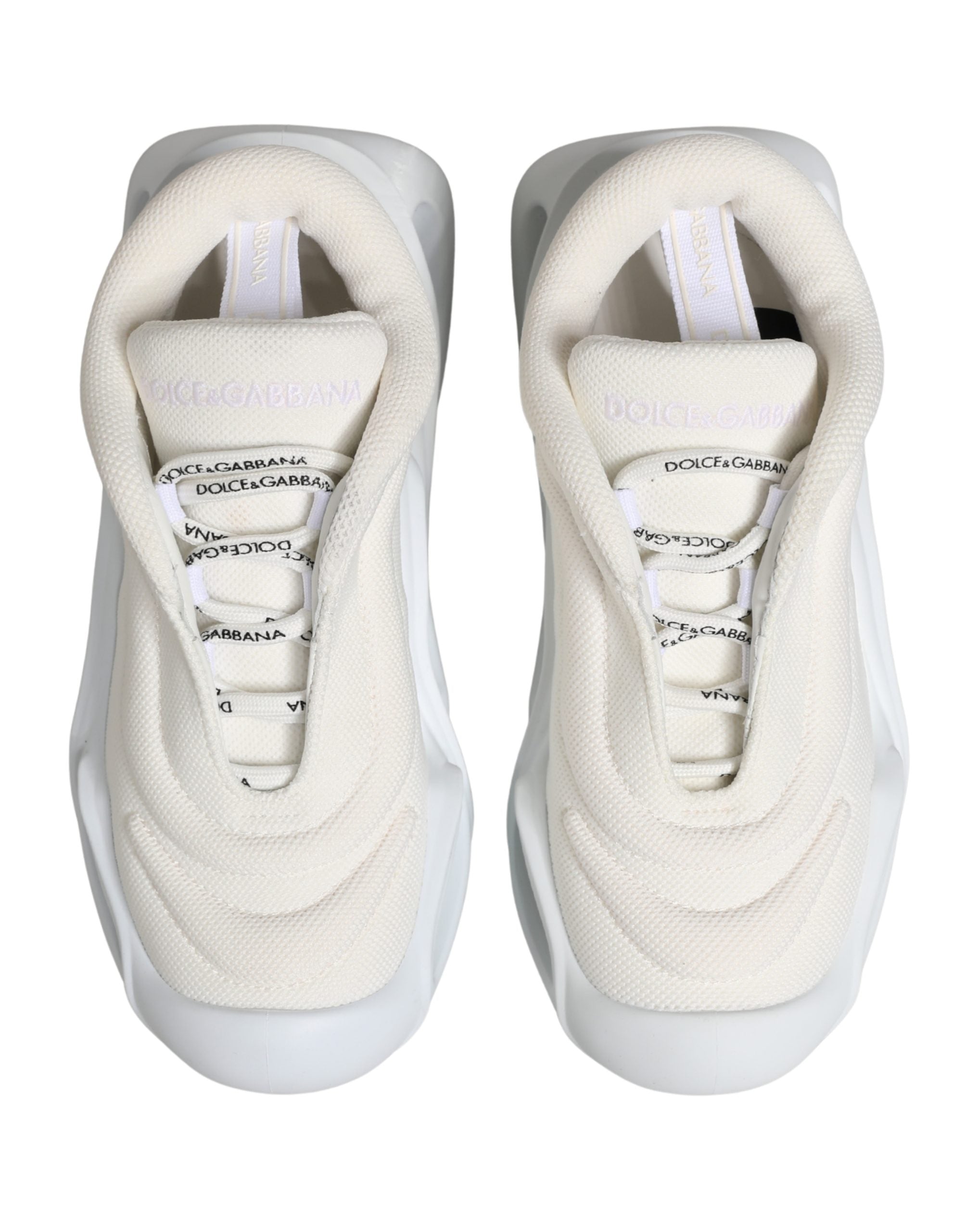 Zapatillas bajas blancas sin cordones Dolce & Gabbana Wave