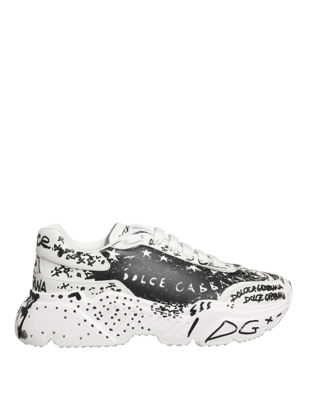 Zapatillas bajas Dolce & Gabbana Daymaster Graffiti blancas