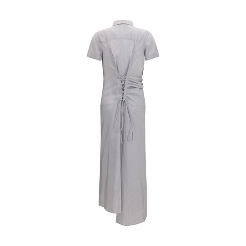 Alexander McQueen Multicolor Silk Casual Dress