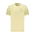 Calvin Klein Yellow Cotton Men's T-Shirt