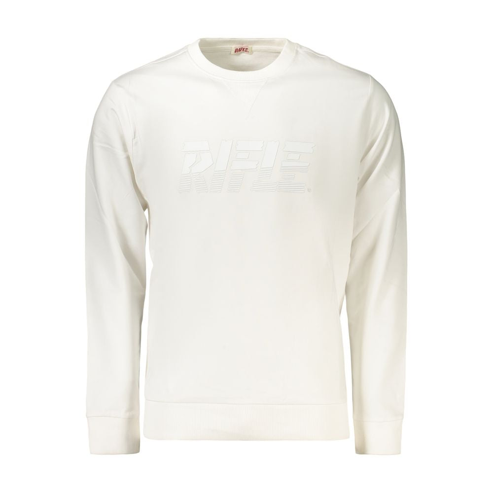 Sudadera de algodón blanco para hombre Rifle
