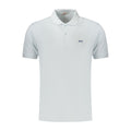 Rifle Azzurro Cotton Mens Polo