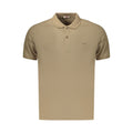 Rifle Brown Cotton Men's Polo