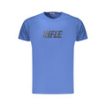 Rifle Blue Cotton Men's T-Shirt