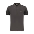 Rifle Black Cotton Polo Shirt