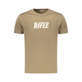 Rifle Brown Cotton Mens T-Shirt