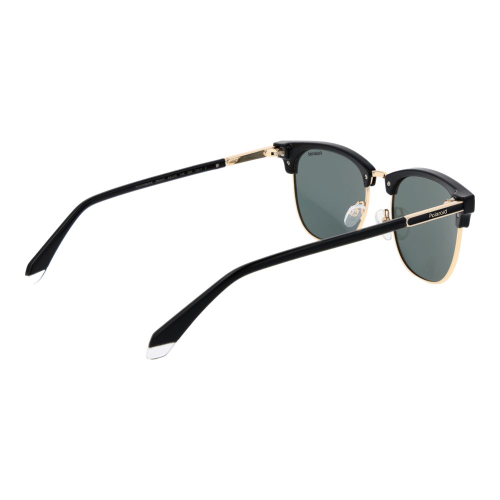Gafas de sol Polaroid de metal dorado