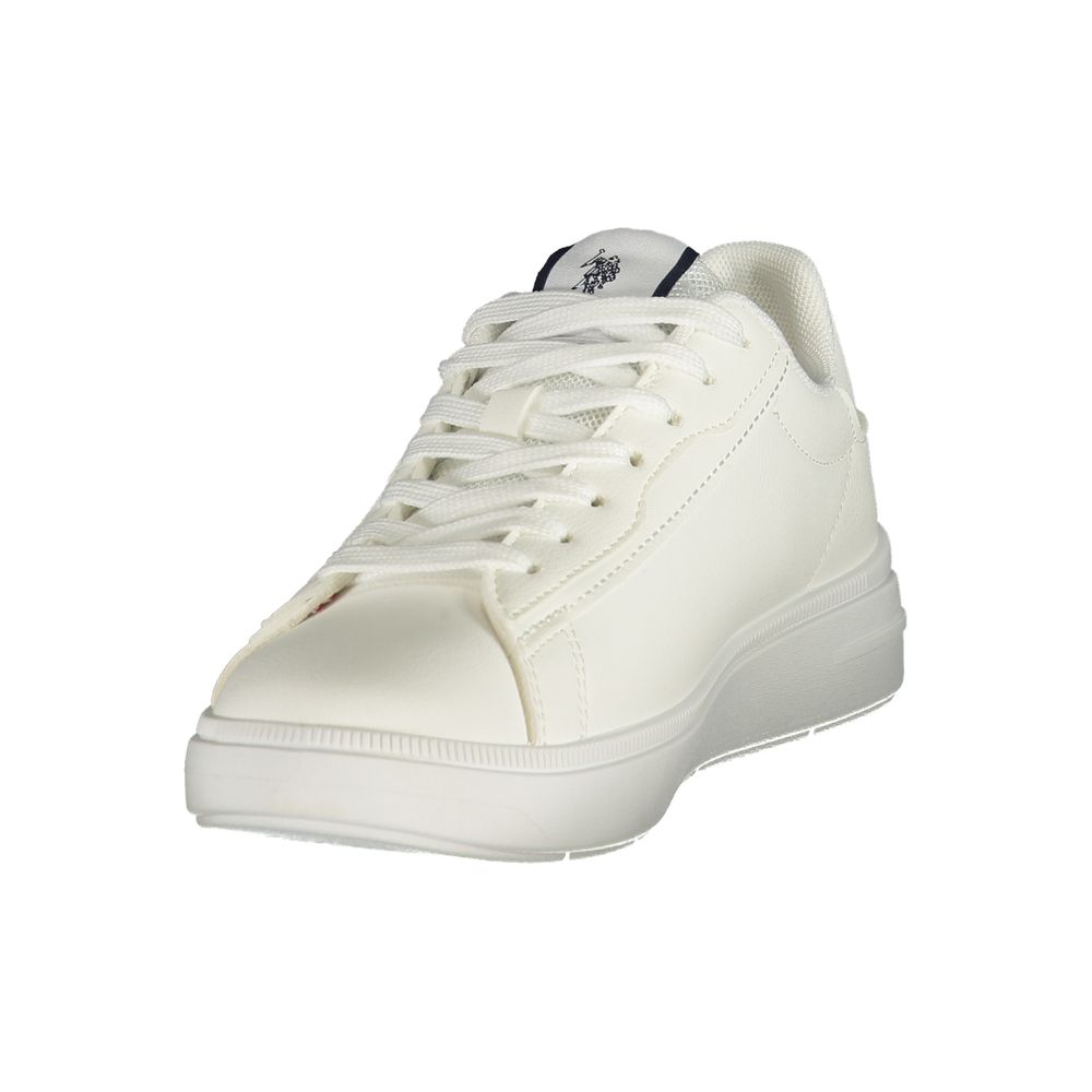 U.S. POLO ASSN. Bianco Polyurethane Women Sneaker