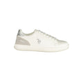 U.S. POLO ASSN. White Polyurethane Women's Sneaker
