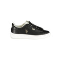 U.S. POLO ASSN. Black Polyester Women's Sneaker