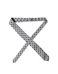 Dolce & Gabbana Gray Crown Fantasy Silk Adjustable Men Tied Necktie Tie