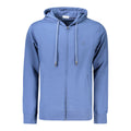 Coveri Moving Blue Cotton Men's Sweatshirt