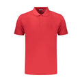 Coveri Moving Red Cotton Polo Shirt