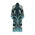 La Double J Blue Silk Cocktail Dress
