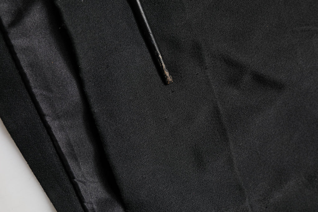 Vestido de cóctel asimétrico Dolce & Gabbana negro plateado