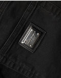 Dolce & Gabbana Black Skinny Cotton High Waist Denim Jeans
