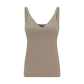 Brunello Cucinelli Beige Cotton T-Shirt