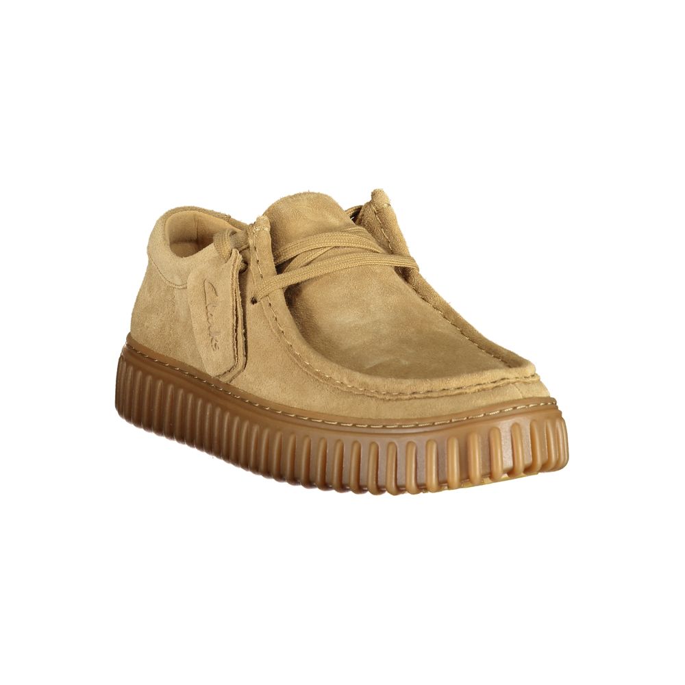 Zapatos Clarks de cuero marrón para hombre
