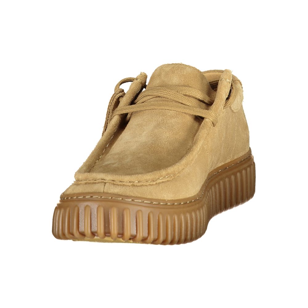 Zapatos Clarks de cuero marrón para hombre