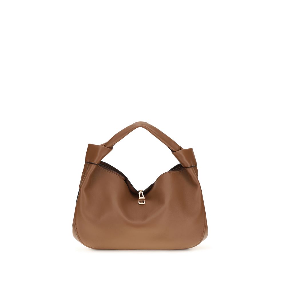 Bolso de hombro Gabriela Hearst marrón de cordero Ovis Aries Aries