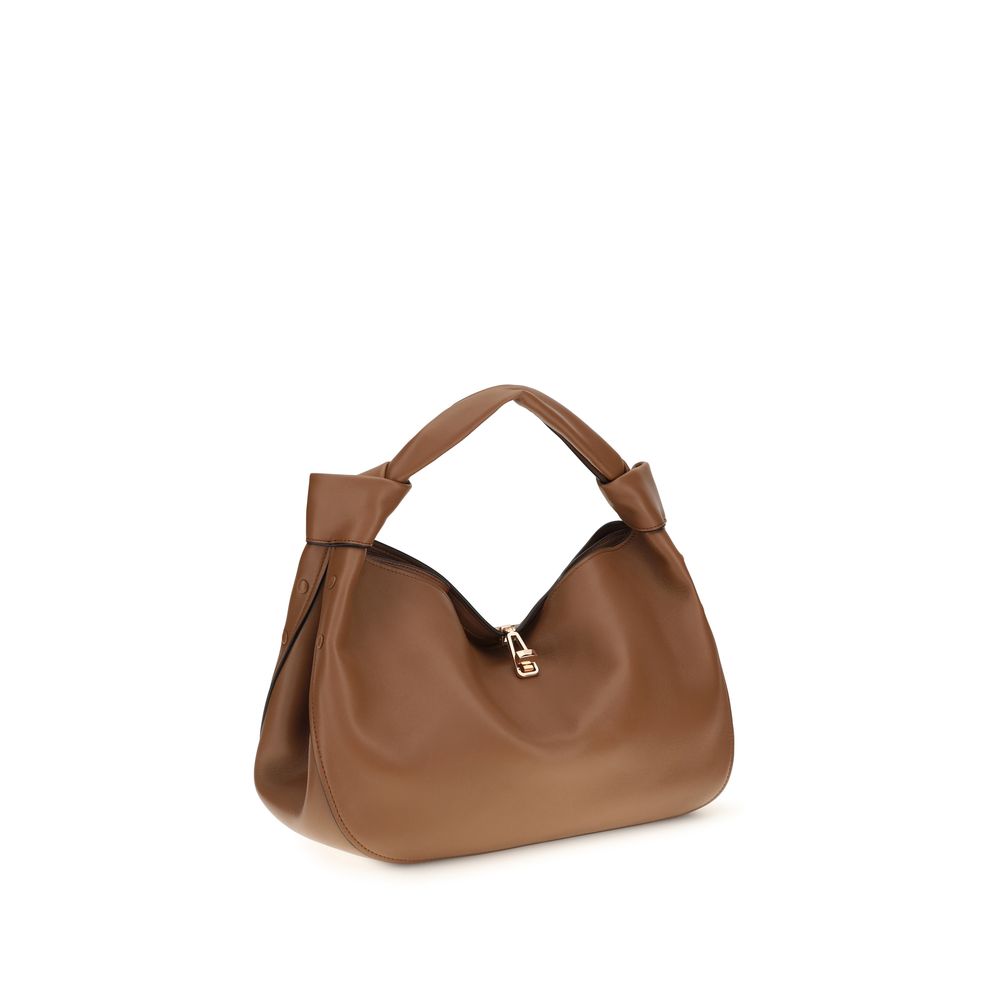 Bolso de hombro Gabriela Hearst marrón de cordero Ovis Aries Aries