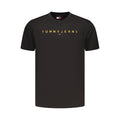 Camiseta Tommy Hilfiger Negra de Algodón para Hombre