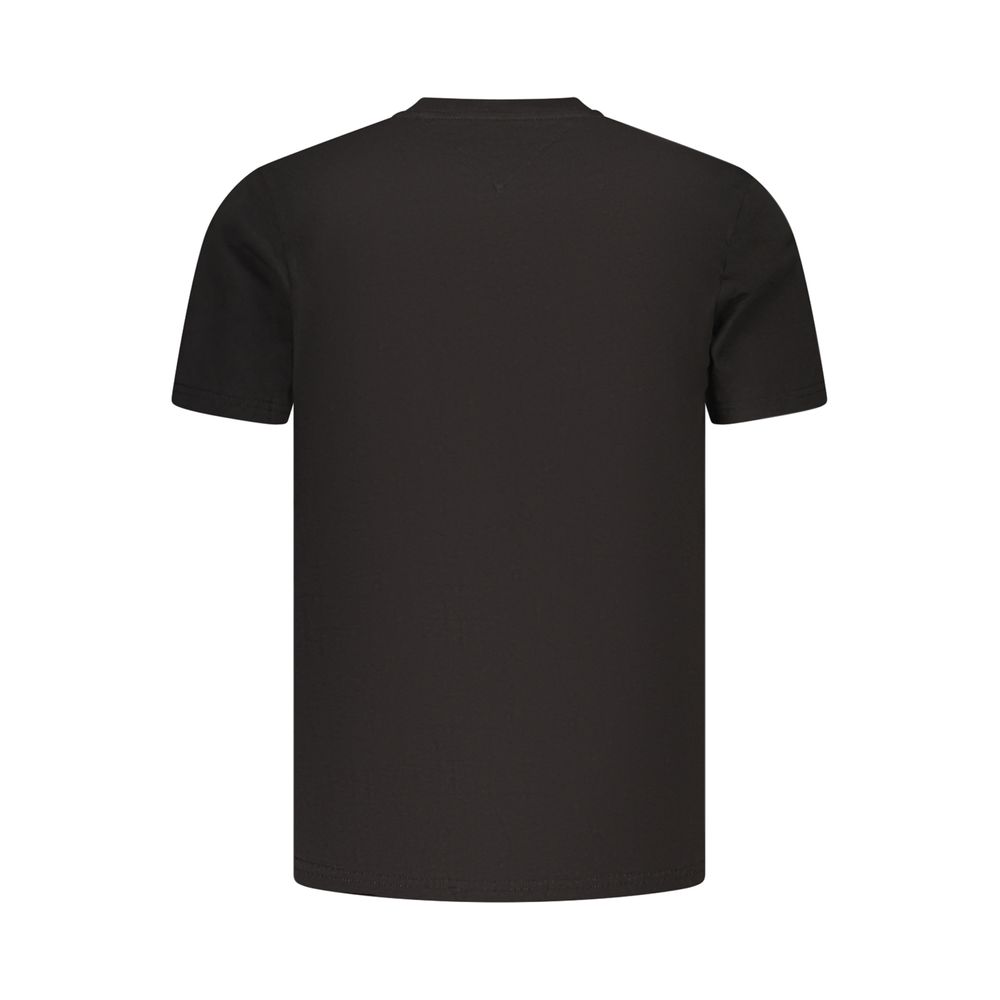 Camiseta Tommy Hilfiger Negra de Algodón para Hombre