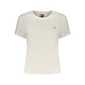 Camiseta de algodón Tommy Hilfiger Bianco para mujer