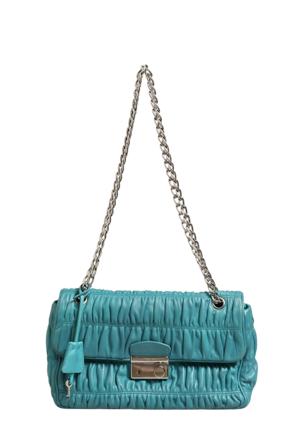 Prada Nappa Gaufre Flap Bag BR4553