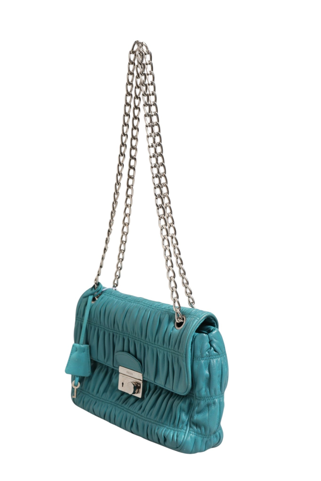 Prada Nappa Gaufre Flap Bag BR4553