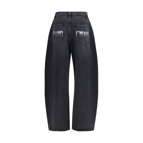 Alexander Wang Jeans de Algodón Negro Denim