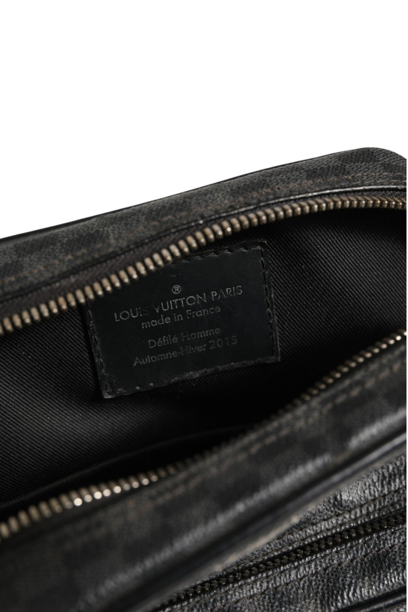 Bolso de hombro Louis Vuitton Black Damier Graphite Canvas Amazon Christopher Nemeth